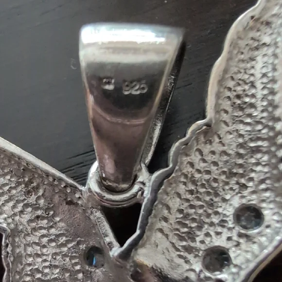 925 Sterling Silver Eagle Pendant - Picture 7 of 8